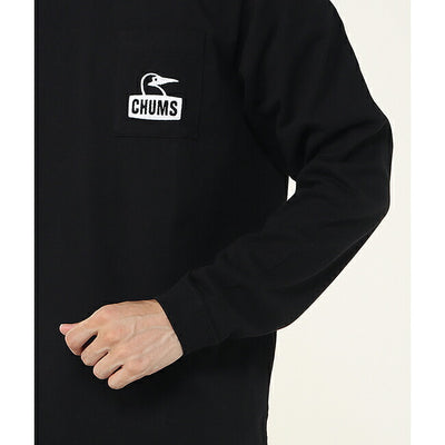 ★CHUMS チャムス Booby Face Pocket Brushed L/S T-Shirt ブービーフェイスポケットブラッシュドロングスリーブティーシャツ CH01-2670