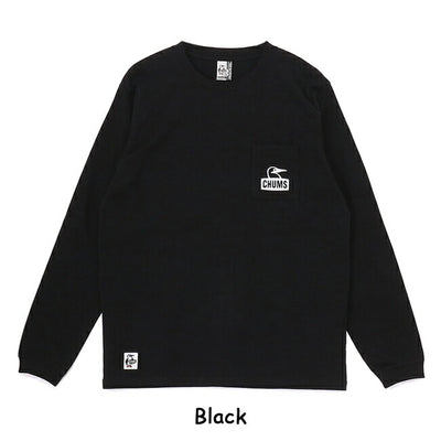 ★CHUMS チャムス Booby Face Pocket Brushed L/S T-Shirt ブービーフェイスポケットブラッシュドロングスリーブティーシャツ CH01-2670