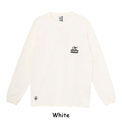 ★CHUMS チャムス Booby Face Pocket Brushed L/S T-Shirt ブービーフェイスポケットブラッシュドロングスリーブティーシャツ CH01-2670