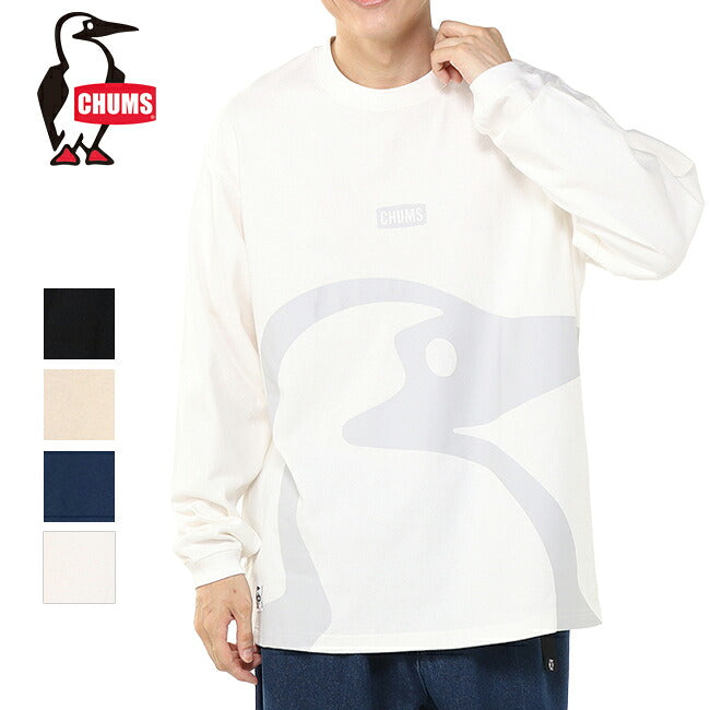 ★CHUMS チャムス Big Booby Brushed L/S T-Shirt ビッグブービーブラッシュドロングスリーブティーシャツ CH01-2663