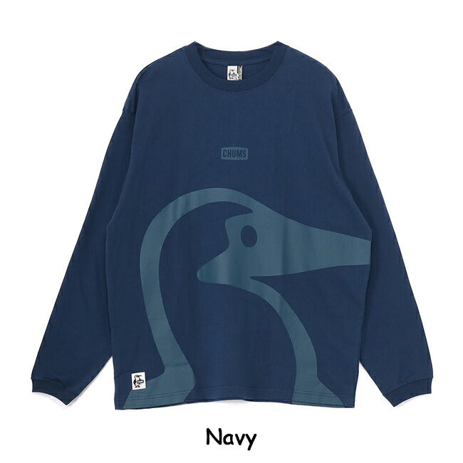 ★CHUMS チャムス Big Booby Brushed L/S T-Shirt ビッグブービーブラッシュドロングスリーブティーシャツ CH01-2663