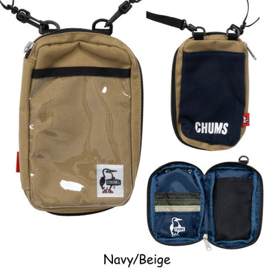 ★CHUMS チャムス RV Smart Phone Shoulder Bag Sweat Nylon RVスマートフォンショルダーバッグスウェットナイロン CH60-4018