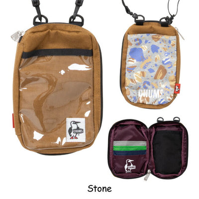 ★CHUMS チャムス RV Smart Phone Shoulder Bag Sweat Nylon RVスマートフォンショルダーバッグスウェットナイロン CH60-4018