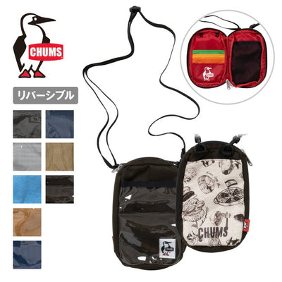★CHUMS チャムス RV Smart Phone Shoulder Bag Sweat Nylon RVスマートフォンショルダーバッグスウェットナイロン CH60-4018