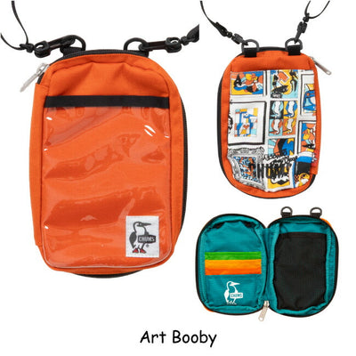 ★CHUMS チャムス RV Smart Phone Shoulder Bag Sweat Nylon RVスマートフォンショルダーバッグスウェットナイロン CH60-4018
