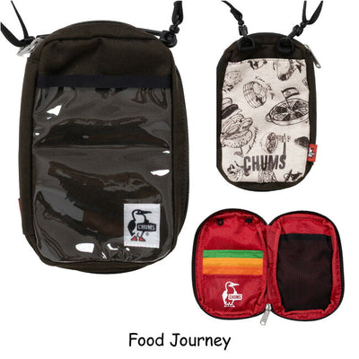 ★CHUMS チャムス RV Smart Phone Shoulder Bag Sweat Nylon RVスマートフォンショルダーバッグスウェットナイロン CH60-4018