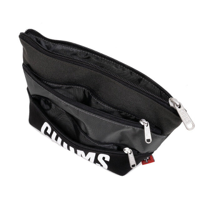 ★CHUMS チャムス Tricolor 3 Pocket Pouch Sweat Nylon トリコロール3ポケットポーチスウェットナイロン CH60-3879
