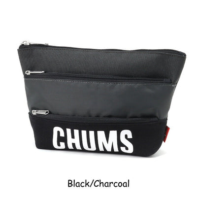 ★CHUMS チャムス Tricolor 3 Pocket Pouch Sweat Nylon トリコロール3ポケットポーチスウェットナイロン CH60-3879