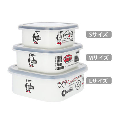 ★CHUMS チャムス Enamel Container M エナメルコンテナM CH62-2179