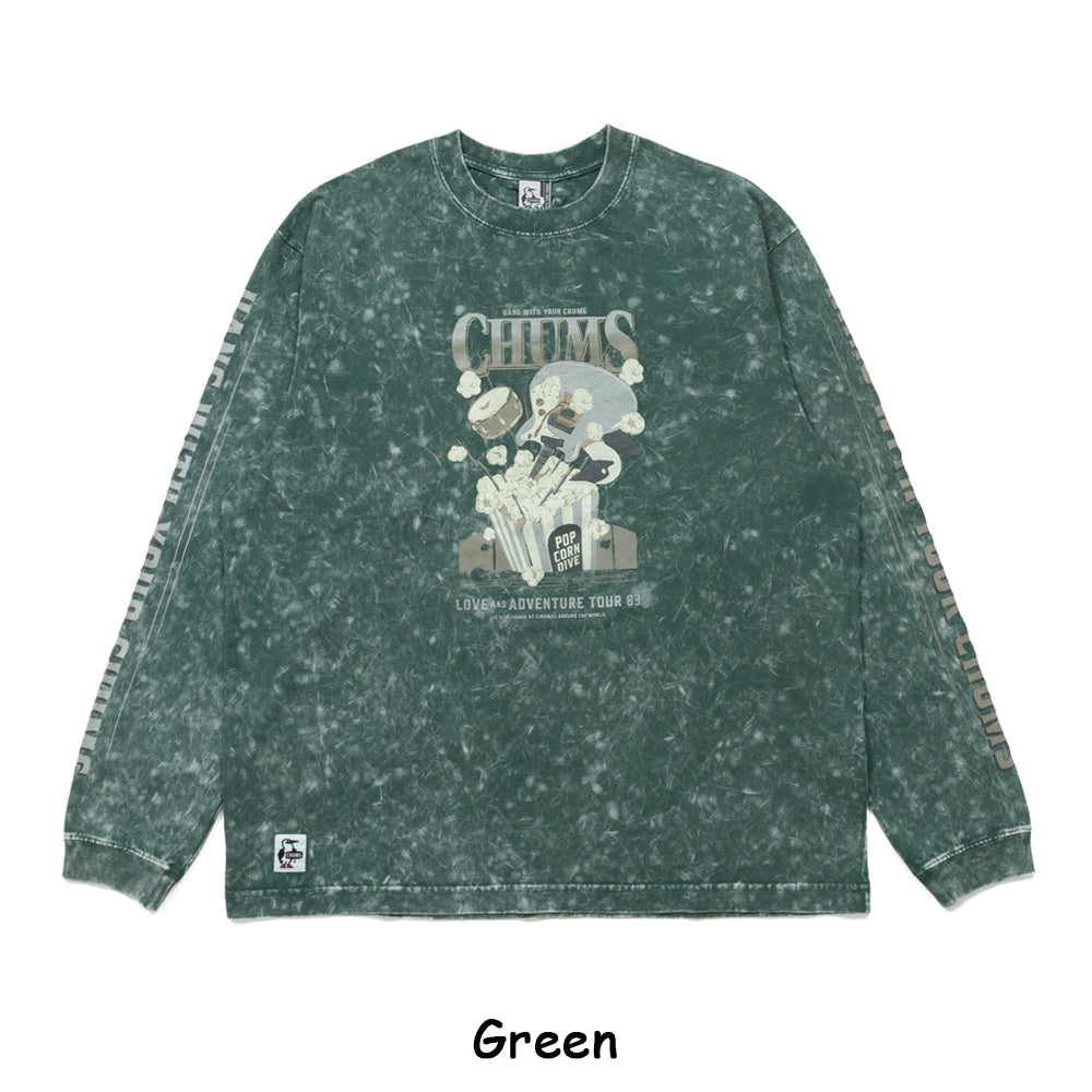 キャニオンランズ chums 店舗 com - チャムス CHUMS キャニオンランズブービーバードツインロングスリーブTシャツ メンズ カットソー Green M001 Mサイズ CH01-2656 通販 全品無料配達