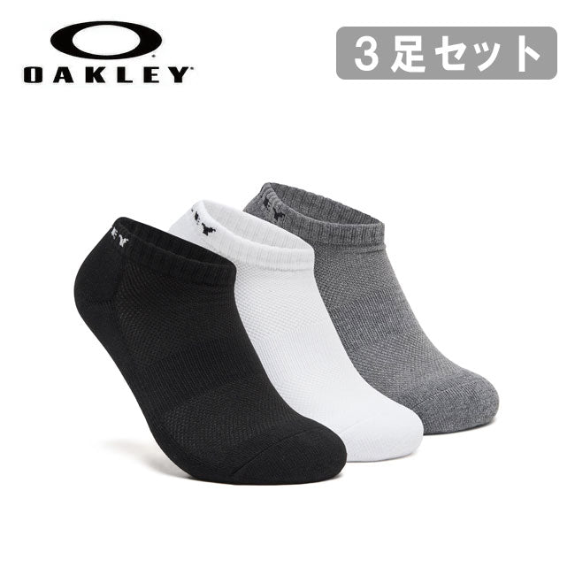 OAKLEY オークリー 3P No Show Sock 3Pノーショーソック 93251JP