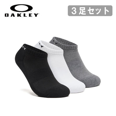 OAKLEY オークリー 3P No Show Sock 3Pノーショーソック 93251JP