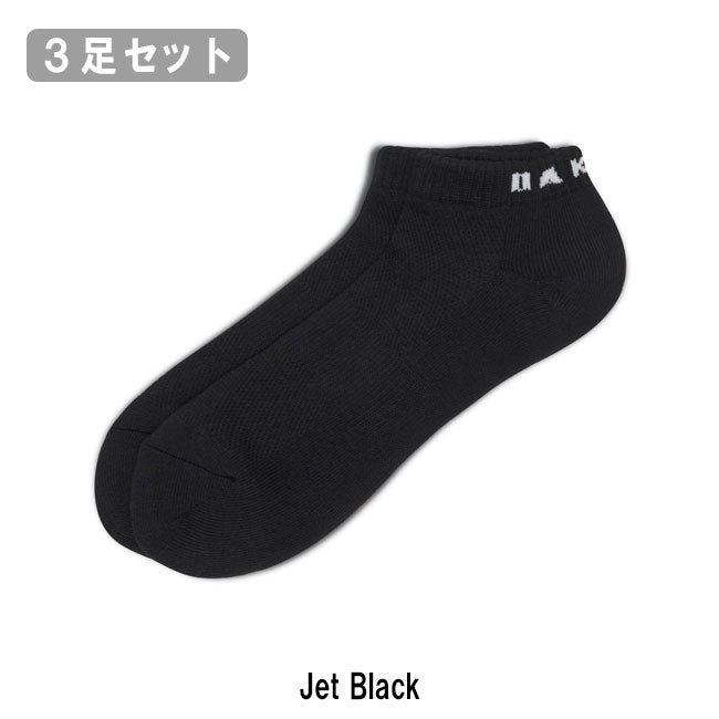OAKLEY オークリー 3P No Show Sock 3Pノーショーソック 93251JP