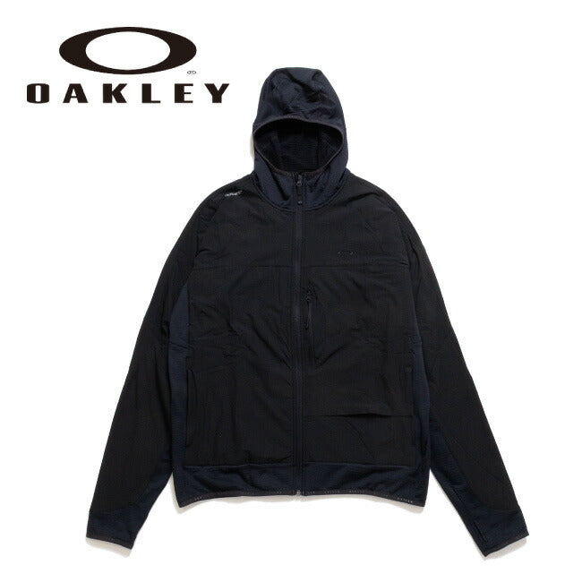 OAKLEY オークリー Bowls Alpha Full Zip Hoodie ボウルアルファフルジップフーディー Blackout FOA407384