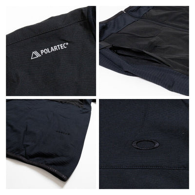 OAKLEY オークリー Bowls Alpha Full Zip Hoodie ボウルアルファフルジップフーディー Blackout FOA407384