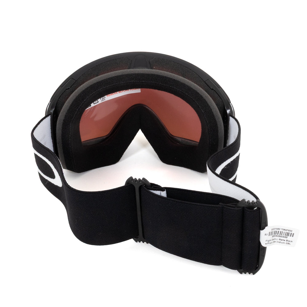 2026 Flight Deck L フライトデッキ Matte Black / Prizm 24K Iridium OO7050-F5