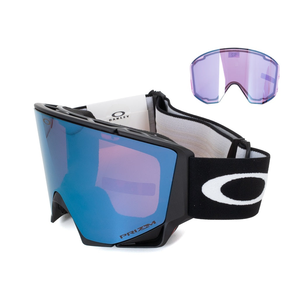 2026 Flow Scape L フロースケープ Asia Matte Black / Prizm Sapphire Iridium & Prizm Iced Iridium OO7145A-01