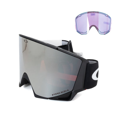 2026 Flow Scape L フロースケープ Asia Matte Black / Prizm Black Iridium & Prizm Iced Iridium OO7145A-06