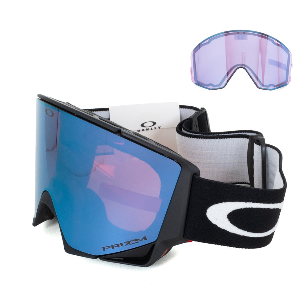 2026 Flow Scape M フロースケープ Asia Matte Black / Prizm Sapphire Iridium & Prizm Iced Iridium OO7147A-01