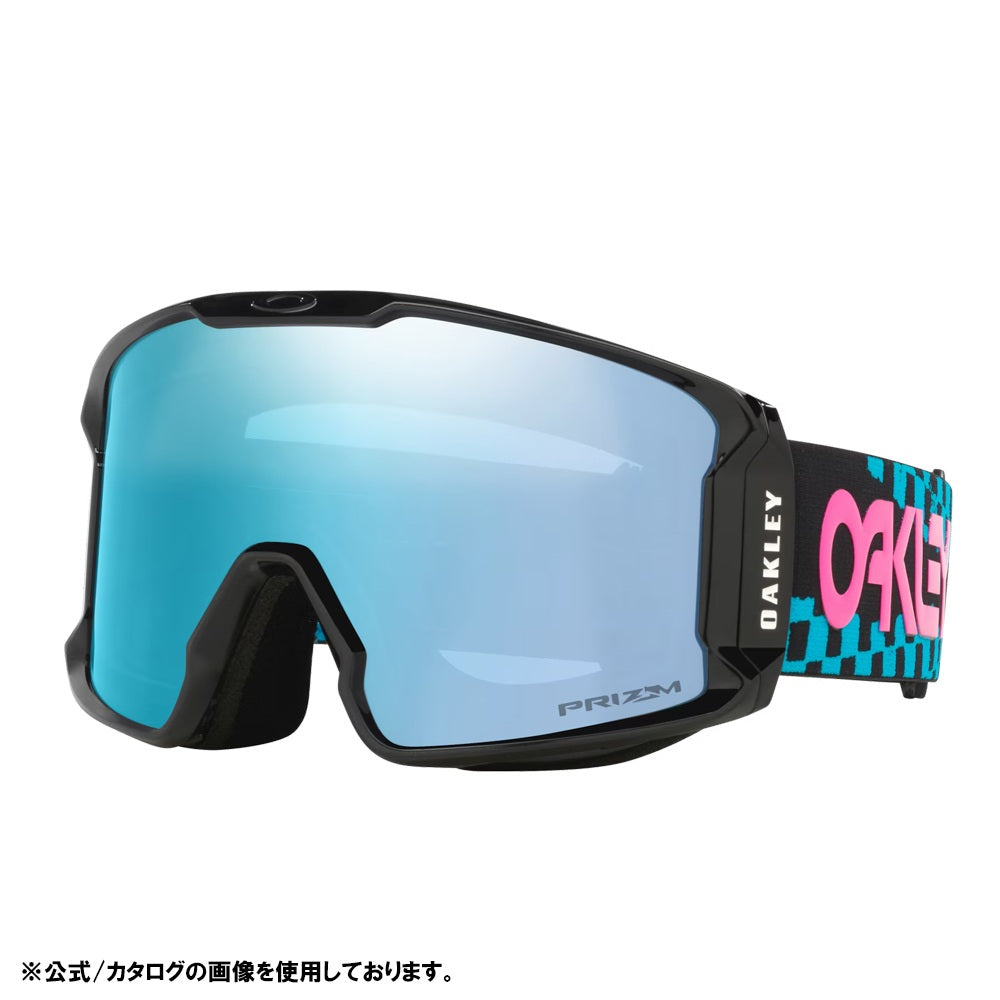 2026 Line Miner L ラインマイナー Chex Black / Prizm Snow Sapphire Iridium OO7070-I201