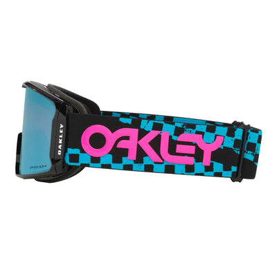 2026 Line Miner L ラインマイナー Chex Black / Prizm Snow Sapphire Iridium OO7070-I201