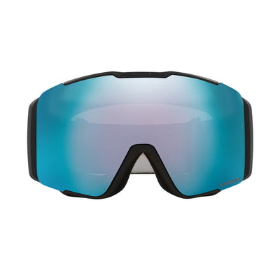 2026 Line Miner Pro L ラインマイナープロ Asia Matte Black / Prizm Snow Sapphire Iridium & Prizm Snow Torch Iridium OO7143A-01