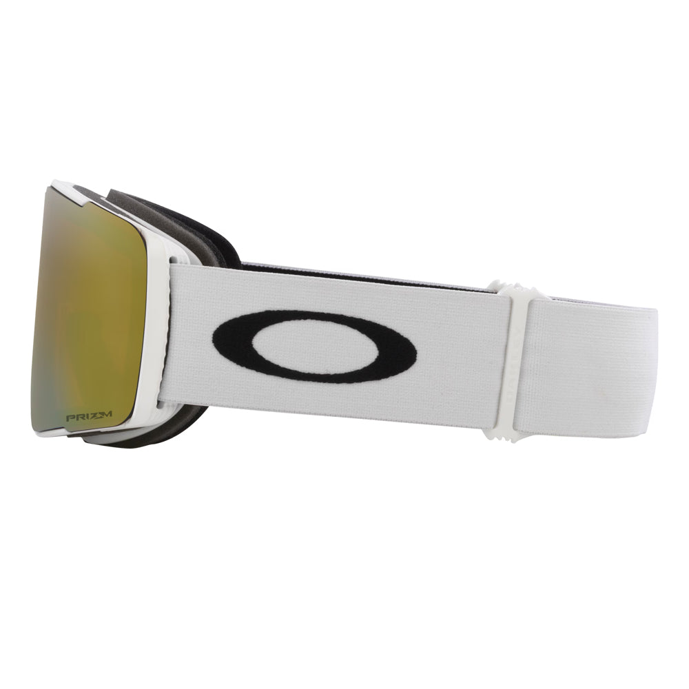 2026 Line Miner Pro L ラインマイナープロ Asia Matte White / Prizm Sage Gold Iridium & Prizm Snow Sapphire Iridium OO7143A-06