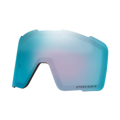 2026 Line Miner Pro L ラインマイナープロ Asia Matte White / Prizm Sage Gold Iridium & Prizm Snow Sapphire Iridium OO7143A-06