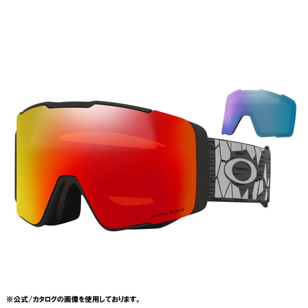 2026 Line Miner Pro L ラインマイナープロ Asia Black Reinforce / Prizm Snow Torch Iridium & Prizm Snow Iced Iridium OO7143A-14