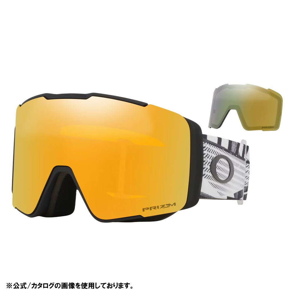 2026 Line Miner Pro L ラインマイナープロ Asia Black Forge / Prizm Snow 24K Iridium & Prizm Sage Gold Iridium OO7143A-17