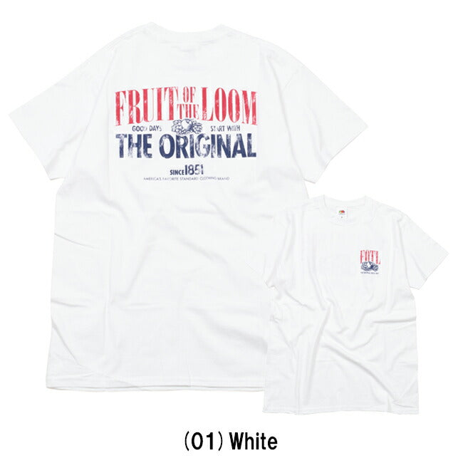 FRUIT OF THE LOOM フルーツオブザルーム FTL Print T-shirt B プリントTシャツB 81213600