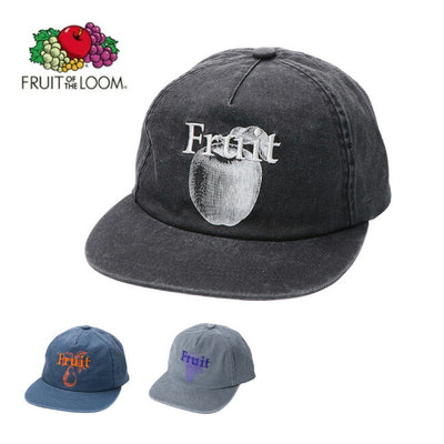 FRUIT OF THE LOOM フルーツオブザルーム FTL EX PIGMENT FRUITMOTIF 5PANEL BB CAP FTL EXピグメントフルーツモチーフ5パネルBBキャップ 81277600