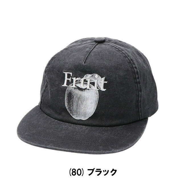 FRUIT OF THE LOOM フルーツオブザルーム FTL EX PIGMENT FRUITMOTIF 5PANEL BB CAP FTL EXピグメントフルーツモチーフ5パネルBBキャップ 81277600