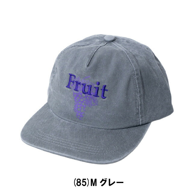 FRUIT OF THE LOOM フルーツオブザルーム FTL EX PIGMENT FRUITMOTIF 5PANEL BB CAP FTL EXピグメントフルーツモチーフ5パネルBBキャップ 81277600