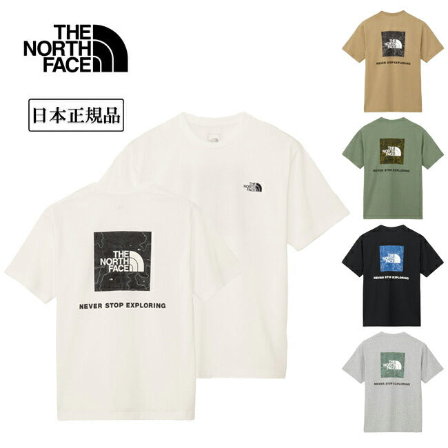 THE NORTH FACE ザ・ノース・フェイス S/S Back Square Traverse Logo Tee ショートスリーブバックスクエアトラバースロゴティー NT32543