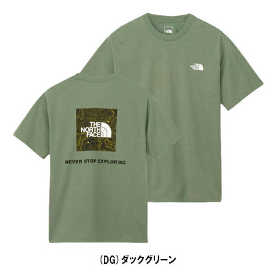 THE NORTH FACE ザ・ノース・フェイス S/S Back Square Traverse Logo Tee ショートスリーブバックスクエアトラバースロゴティー NT32543