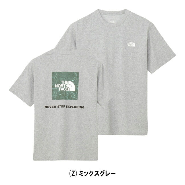 THE NORTH FACE ザ・ノース・フェイス S/S Back Square Traverse Logo Tee ショートスリーブバックスクエアトラバースロゴティー NT32543