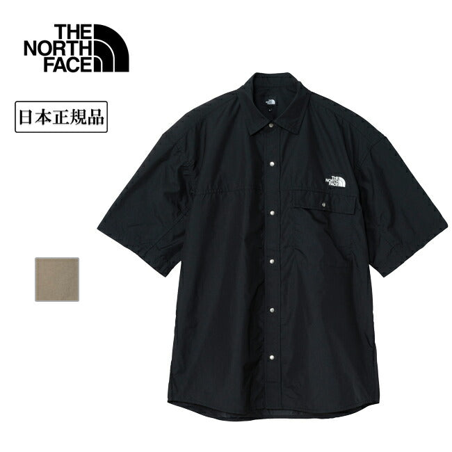 THE NORTH FACE ザ・ノース・フェイス S/S Nuptse Shirt ショートスリーブヌプシシャツ NR22552