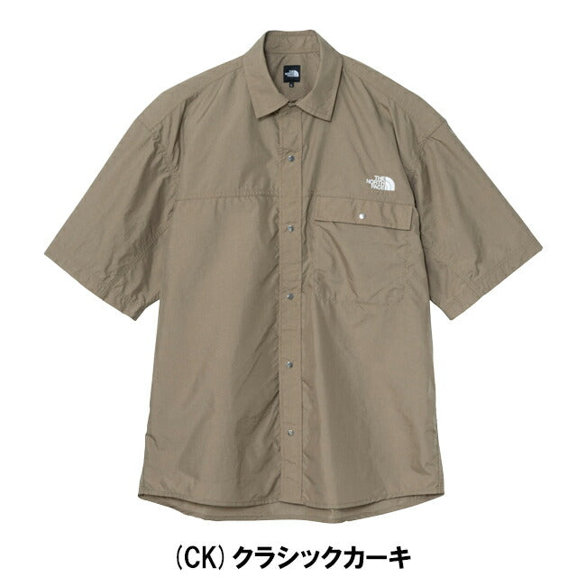 THE NORTH FACE ザ・ノース・フェイス S/S Nuptse Shirt ショートスリーブヌプシシャツ NR22552