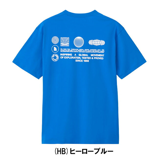 THE NORTH FACE ザ・ノース・フェイス S/S FD Globe Grid Cotton Tee ショートスリーブフラッシュドライグローブグリッドコットンティー NT32550