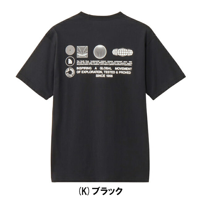 THE NORTH FACE ザ・ノース・フェイス S/S FD Globe Grid Cotton Tee ショートスリーブフラッシュドライグローブグリッドコットンティー NT32550