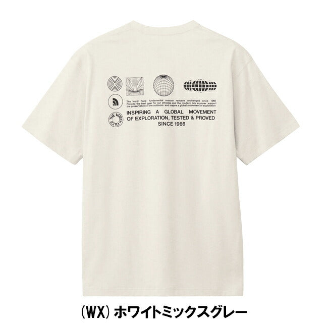 THE NORTH FACE ザ・ノース・フェイス S/S FD Globe Grid Cotton Tee ショートスリーブフラッシュドライグローブグリッドコットンティー NT32550
