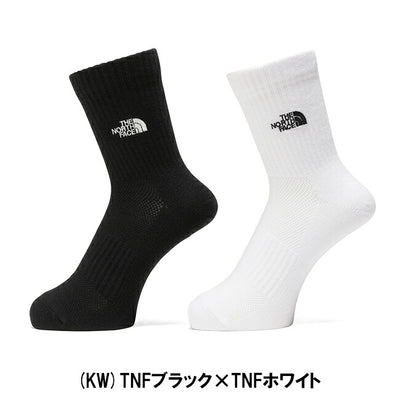 THE NORTH FACE ザ・ノース・フェイス TNF Logo 2P Crew Coolmax TNFロゴ2Pクルークールマックス NN82516