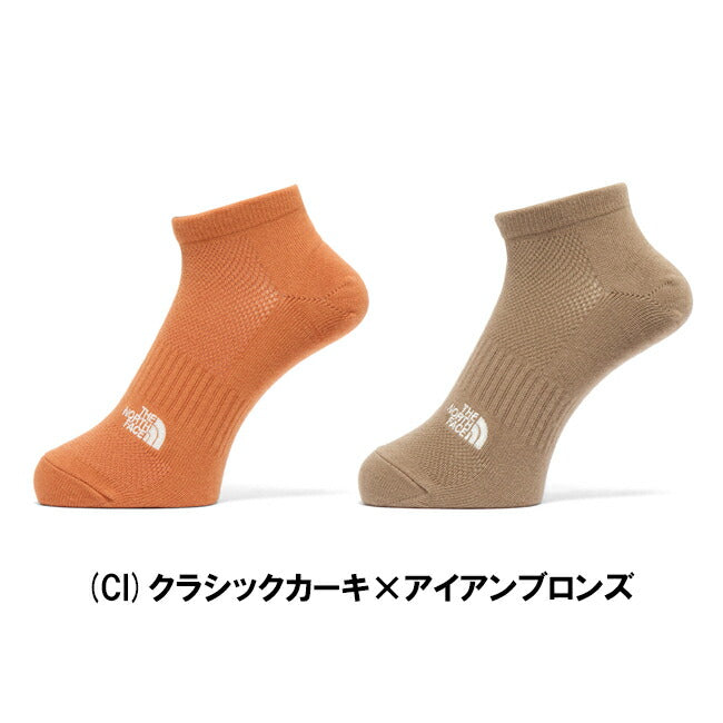 THE NORTH FACE - ロゴ2Pショートクールマックス NN82517｜ソックス