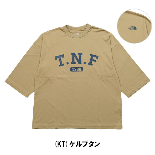 THE NORTH FACE ザ・ノース・フェイス 3/4 TNF Logo Tee 3/4TNFロゴティー NT82433