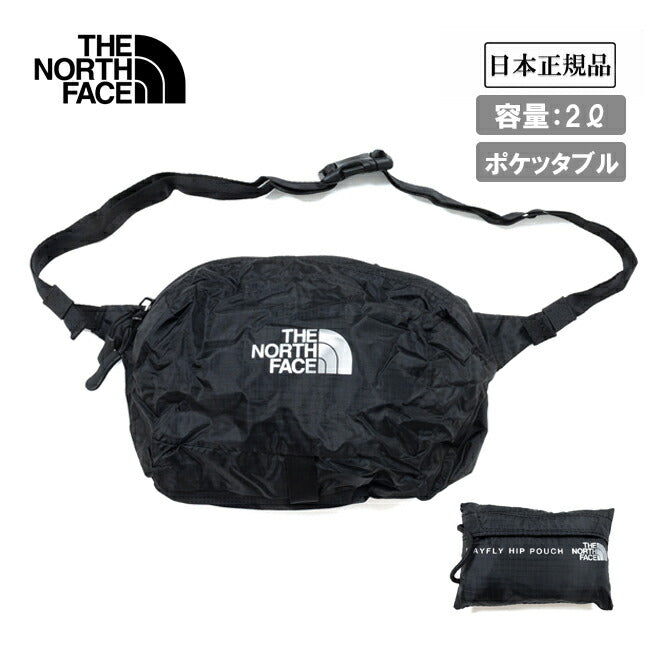 アドバイザー エナメル ブラック×ホワイト THE NORTH FACE - Mayfly Hip Pouch メイフライヒップポーチ NM62378
