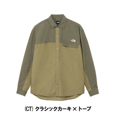 THE NORTH FACE ザ・ノース・フェイス L/S Nuptse Shirt ロングスリーブヌプシシャツ NR62550