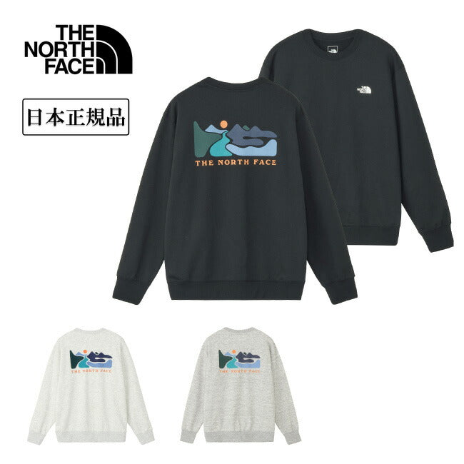 THE NORTH FACE ザ・ノース・フェイス Graphic Sweat Crew グラフィックスウェットクルー NT62585
