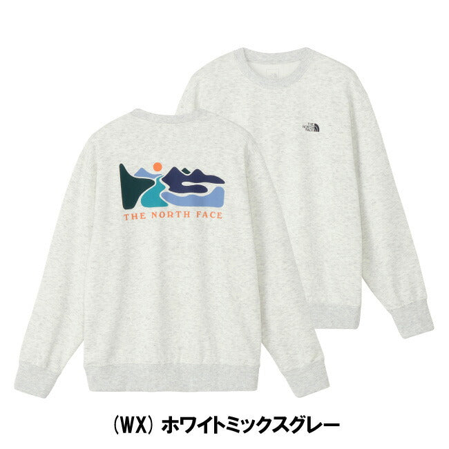 THE NORTH FACE ザ・ノース・フェイス Graphic Sweat Crew グラフィックスウェットクルー NT62585