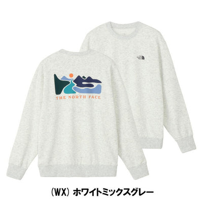 THE NORTH FACE ザ・ノース・フェイス Graphic Sweat Crew グラフィックスウェットクルー NT62585